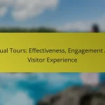 Virtual Tours: Effectiveness, Engagement and Visitor Experience